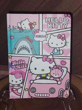 New! Hello Kitty Pink Cartoon Notebook